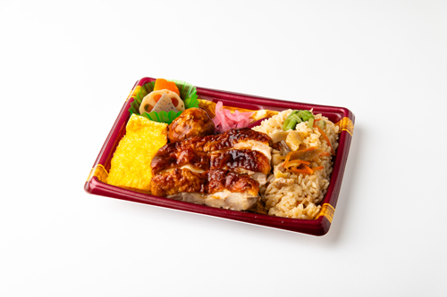 鶏づくしの和風弁当