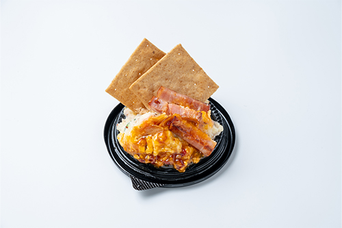 ガツンとガーリックで食べる背徳ポテトサラダ