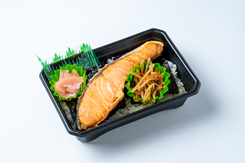 お魚屋さんの海苔弁当（鮭）