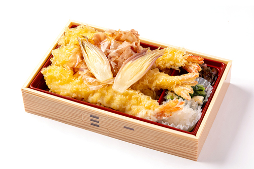 生姜香る！だし海老天重