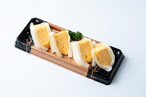 手づくりだし巻たまごサンド