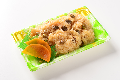 くろとり茶豆おこわ