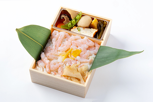 甘えびの箱寿し