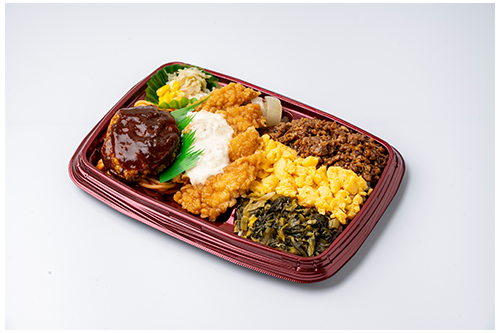 そぼろチキン南蛮弁当し