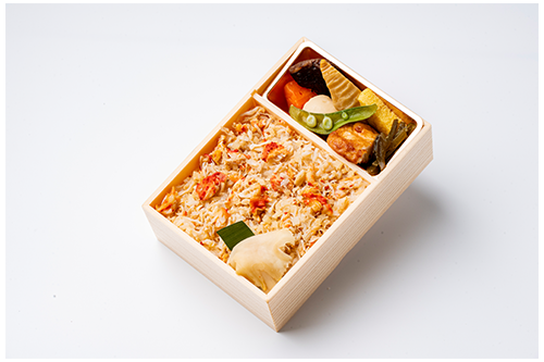 北海道産花咲かにめし