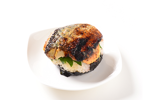 どんむす（焼き梅さば）